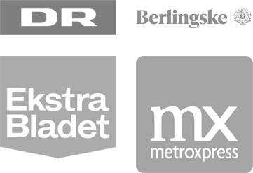 Danmarks radio, Berlingske, Ekstra bladet og metro express