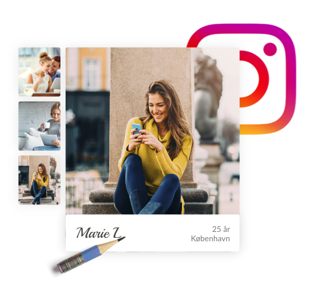 Add instagram to your findroommate profile to show more personal stuff about yourself